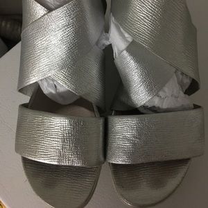 Eileen Fisher sport wedge sandals